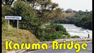 Uganda  Nile River  Karuma Bridge [upl. by Hadley]