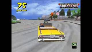 Arcade Longplay 242 Crazy Taxi [upl. by Yroc]