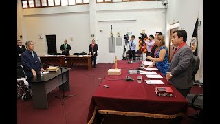 ALBERTO FUJIMORI DECLARA COMO TESTIGO EN LA AUDIENCIA DEL CASO GORRITI 15318 [upl. by Caterina780]