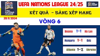 TỔNG HỢP KẾT QUẢ BẢNG XẾP HẠNG UEFA NATIONS LEAGUE NHÓM A3 B1 B2 C1D2 NGÀY 2011 [upl. by Adnak]