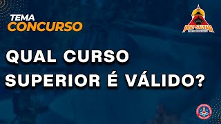 Curso Superior para o CFO e CFSd  quais são aceitos [upl. by Alfred]