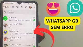 😍 WhatsApp GB ATUALIZADO Dezembro 2024 FUNCIONANDO [upl. by Sancha]