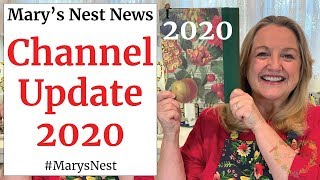 Marys Nest 2020 Channel Update  Traditional Nutrient Dense Foods Recipes Meal Planning and More [upl. by Pulsifer93]