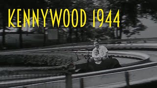 1944 Kennywood  Kiddieland  Brownie Coaster  Auto Race [upl. by Odella761]