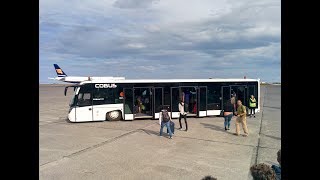 Keflavík International Airport Shuttle bus Iceland [upl. by Eldnar347]