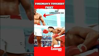 George Foreman Brutal Slugfest shorts sport boxing foreman fight [upl. by Htennaj572]