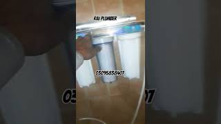 water filter installation sanitary sanitarywork plumbing sanitaryfittings construction house [upl. by Llig]