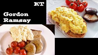 Gordon Ramsay Scrambled Eggs [upl. by Anaej767]