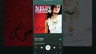 Nelly Furtado  Say It Right Lyrics [upl. by Ful835]