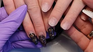 Nail tutorial on how to remove gel nail extensions Safe nails removal [upl. by Ettenay]