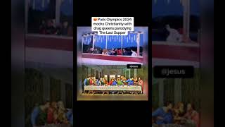 20240727 Olympics accused of mocking Christianity with drag queen parody of The Last Supper [upl. by Marte]