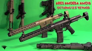 REVIEW  Ares Amoeba AM016 Octarms  Airsoft Italia  Raven Airsoft [upl. by Korry]