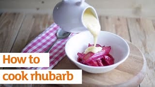 How to cook rhubarb  Recipe  Sainsburys [upl. by Dyoll940]