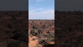 Eye of the whale arch in Arches National Park [upl. by Hgielak522]