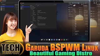 Garuda Linux BSPWM  A Beautiful Gaming Distro  The Ultimate KDE Experience [upl. by Tilney542]