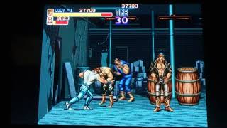 Final Fight  Capcom 1989  SuperRetroCade [upl. by Eenhpad845]