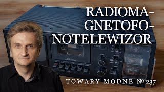 Radiomagnetofonotelewizor TOWARY MODNE 237 [upl. by Learsi]