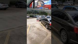 Tips and Tricks for Reverse Parking in Slanted Parking Spaces automobile cardrivingtips [upl. by Enaid]