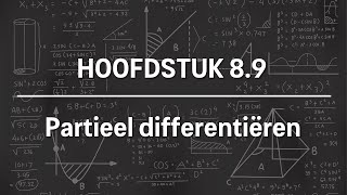 Differentiëren  Partieel differentiëren [upl. by Jeramey]