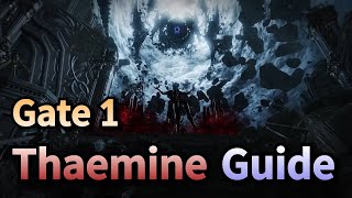 Lost Ark Thaemine Gate1 Guide Legion Commander Raid Normal  Hard [upl. by Oflunra]