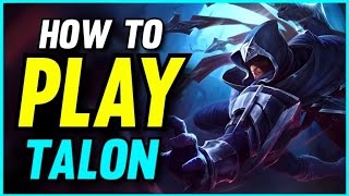 Talon Wild Rift  Ultimate Build amp Combo that only 1 know Talon Gameplay  Talon Build Wild rift [upl. by Krever]