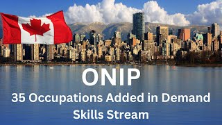 Ontario PNP Update 35 New InDemand Occupations amp Easier Education Pathways for Nurses [upl. by Cleavland]