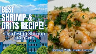 SHRIMP and GRITS Recipe SOUTHERN Style 😋🔥👍 [upl. by Kostival709]