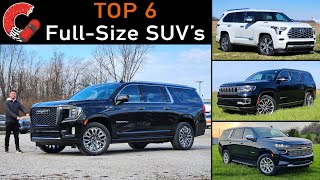 BEST Large SUVs for 2023  Top 6 Reviewed amp Ranked [upl. by Nedyarb521]