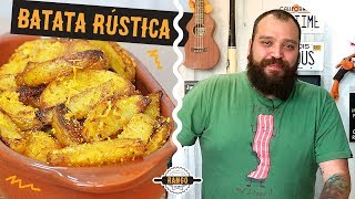 Batata Rústica Perfeita Rápida e Fácil [upl. by Trude]