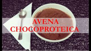 AVENA CHOCOPROTEICA  DESAYUNO FIT  RECETAS DE SASCHA FITNESS [upl. by Scherman]