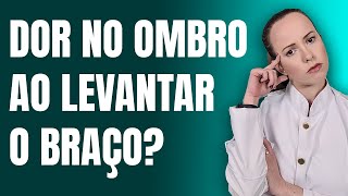 Como voltar a levantar o braço mesmo com dor no ombro [upl. by Llenaj]