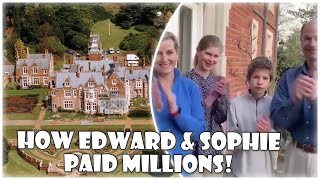 How Prince Edward amp Sophie Paid MILLIONS To Queen For Bagshot Park Home [upl. by Powe]