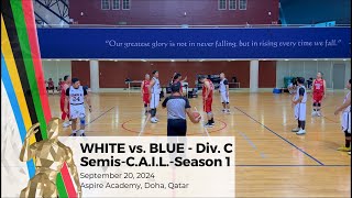 White vs Red  Div C  CAIL  Semis  20 Sep 24 [upl. by Jenni]