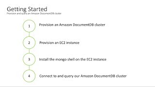 Getting Started with Amazon DocumentDB [upl. by Anaibib170]