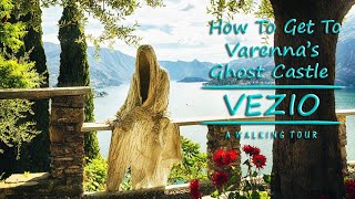 Varenna  Italy  How To Get To The Vezio Castle  A Walking Tour  4K Ultra HD [upl. by Varhol308]