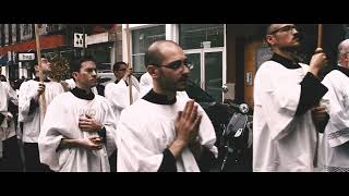 Corpus Christi Eucharistic Procession  June 17 2017 [upl. by Rorke]