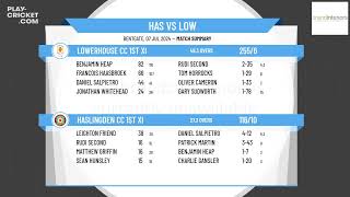 Haslingden CC 1st XI v Lowerhouse CC 1st XI [upl. by Lionel]