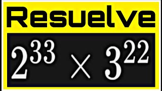 Operación de Matemática para Genios con PROPIEDADES DE LA POTENCIACIÓN [upl. by Rebecca64]