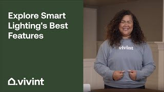 Explore Smart Lightings Best Features  Vivint Tips amp Tricks [upl. by Nocam]