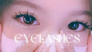 ✨ long amp full eyelashes︙powerful subliminal [upl. by Neral165]