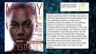 Milady Standard Esthetics Fundamentals [upl. by Johnsten]