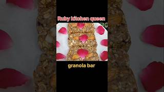 granola bar Recipe subscribe viralvideo youtubeshorts [upl. by Hereld285]