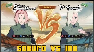 sakura vs Ino [upl. by Eyr817]