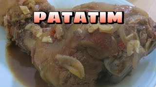 FILIPINO DISH PATATIM FOOD VLOG [upl. by Introk]