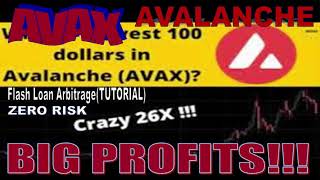 Profit Instantly with1000 AVAX in Uncollateralized Flashloan Arbitrage [upl. by China665]