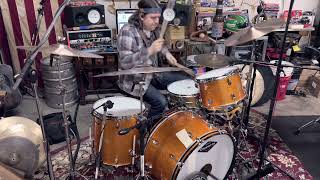 Tucker Wilson playing Craviotto Diamond Series drums [upl. by Nnylarej]