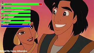 Aladdin and the King of Thieves 1996 Final Battle with healthbars 22 [upl. by Nimra]