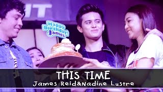 James Reid and Nadine Lustre — This Time Alabang Town Center Mall Show [upl. by Armilla]