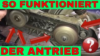 FAQ Funktionsweise des Roller Antrieb  Zusammenspiel Variomatik Wandler Kupplung [upl. by Gleason]