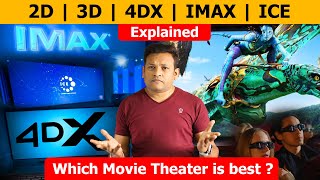 Which Movie Theater is Best for You   4DX vs IMAX vs 3D vs ICE vs 2D Explained  Biztalk [upl. by Sanfo56]